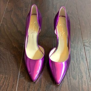 Bright Pink Simmer Heels